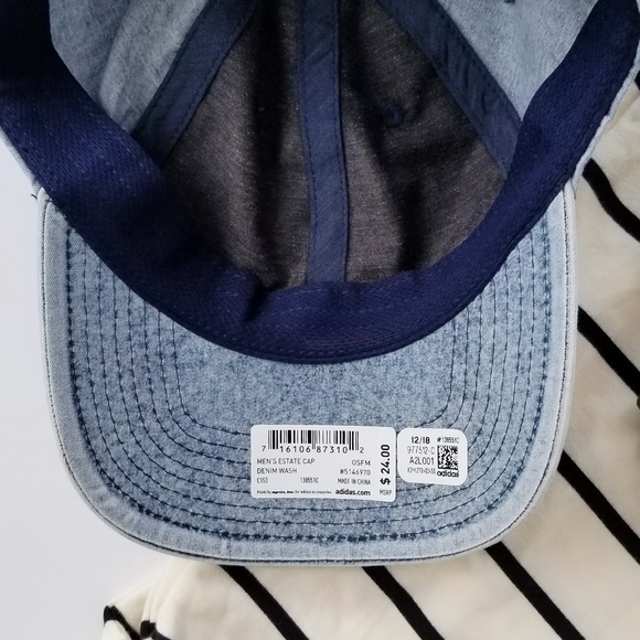 Adidas Estate Cap Denim Wash NWT - Picture 6 of 7